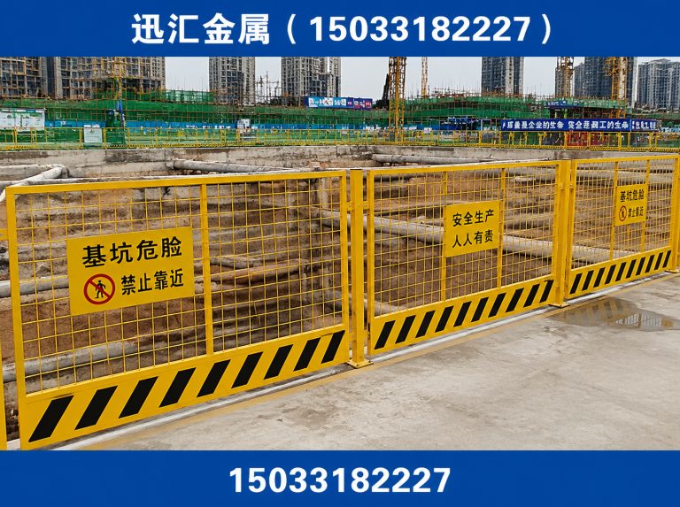 安平县基坑护栏展示图